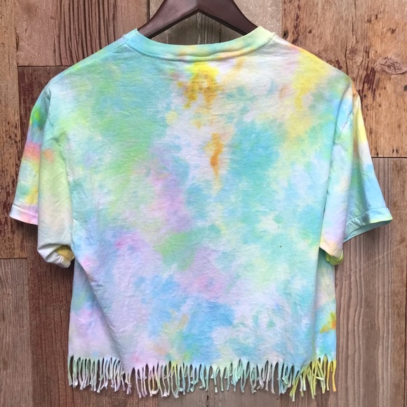 Ice Dyed Crop Tee M - Picture 3 of 7